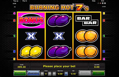 Ігровий автомат Burning Hot 7s